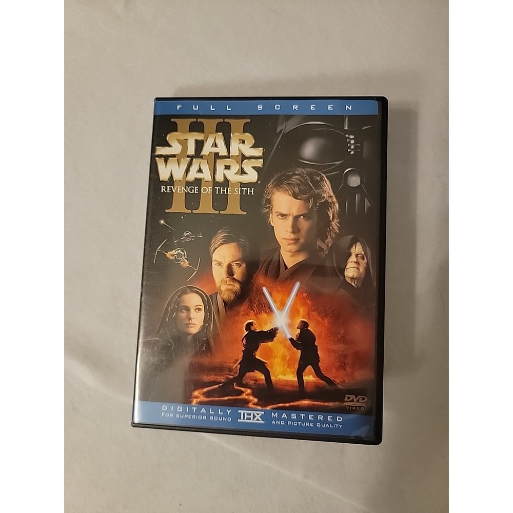 Star Wars Episode 3-Revenge of the Sith (DVD, 2005)